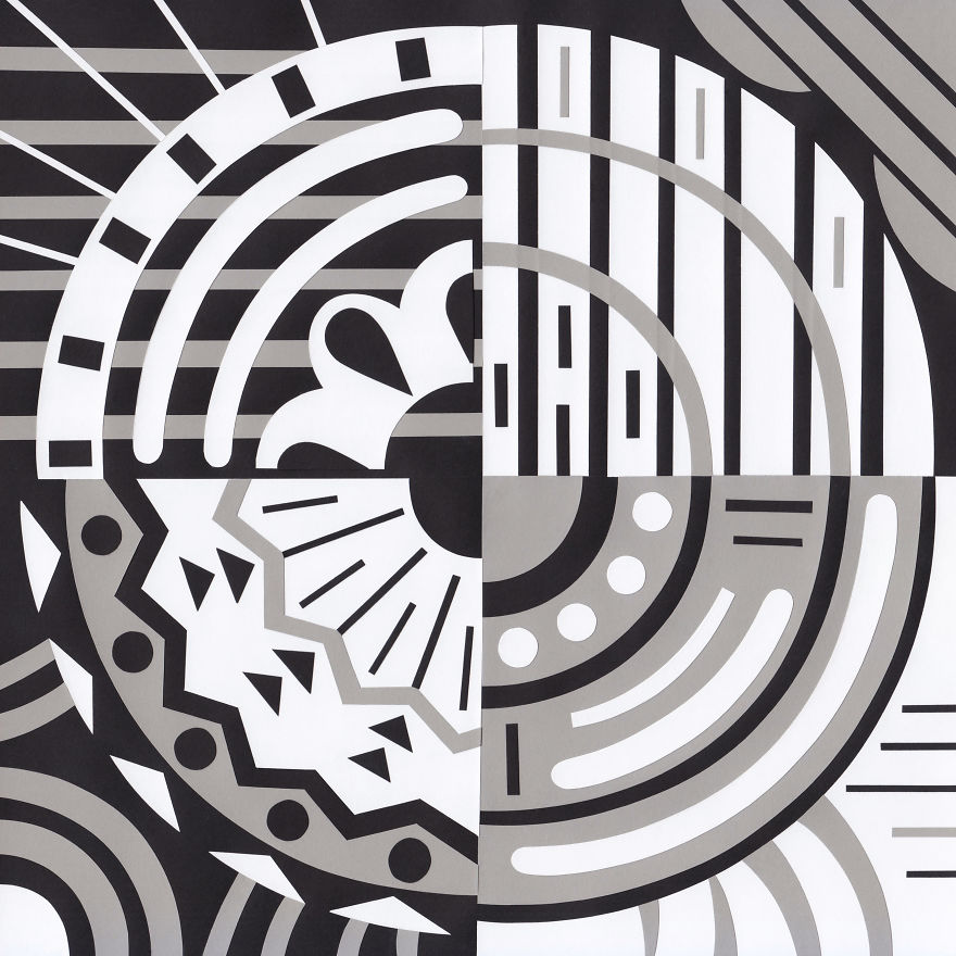 26 Artists Were Challenged To Create The Whole Alphabet, One Unique Paper Letter Each