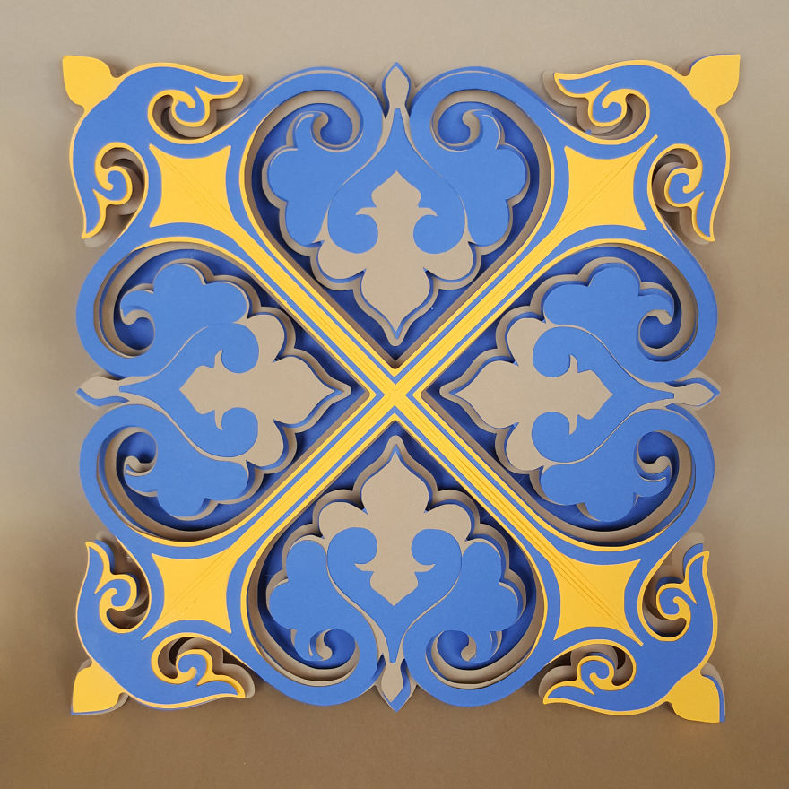 26 Artists Were Challenged To Create The Whole Alphabet, One Unique Paper Letter Each