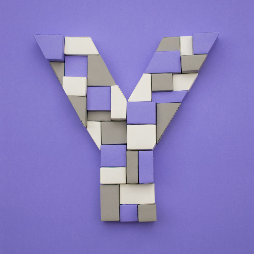 26 Artists Were Challenged To Create The Whole Alphabet, One Unique Paper Letter Each 26 Artists Were Challenged To Create The Whole Alphabet, One Unique Paper Letter Each