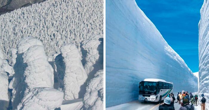 Welcome To The ‘Roof Of Japan’, The Snowiest Road In The World