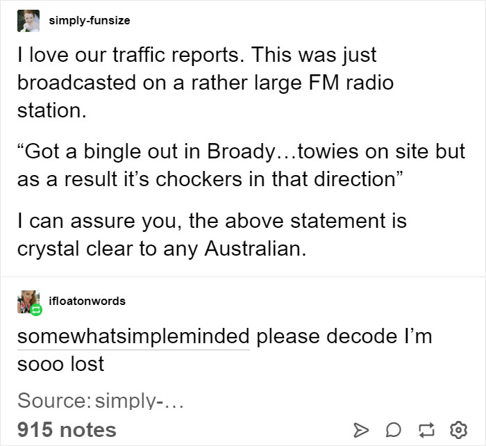 Aussie Traffic Reports