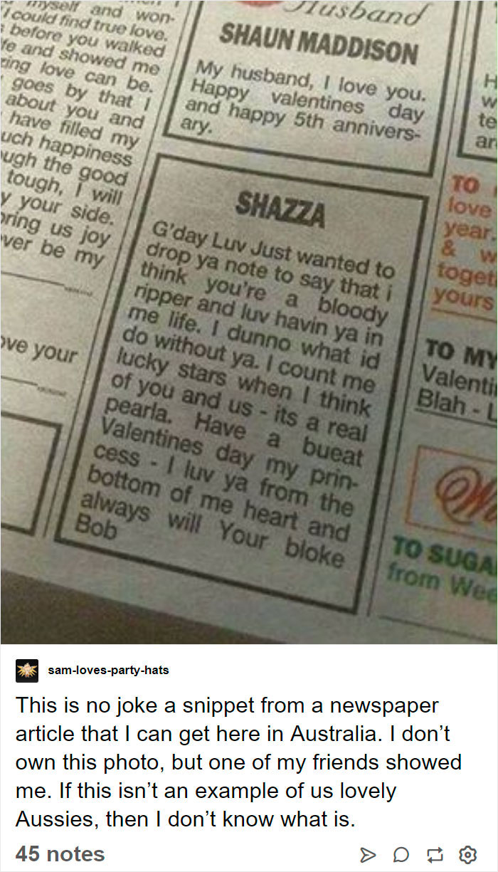 Perfect Slang Example