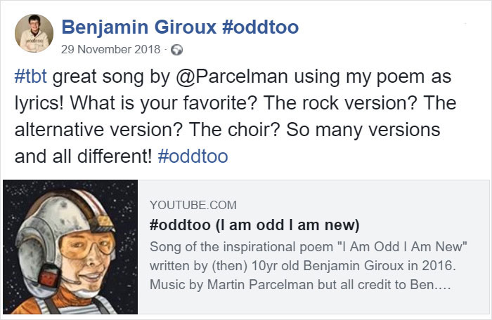 Autistic Boy Writes Moving Poem About How Odd He Is For A School Assignment, Leaves Teacher In Tears