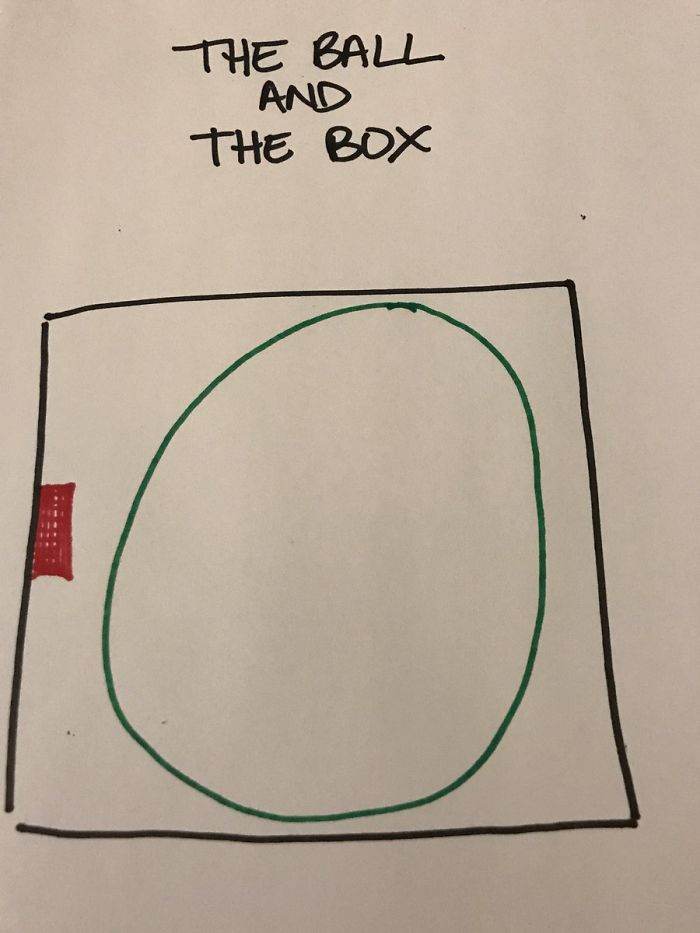 Woman Shares The "Ball In The Box" Analogy Her Doctor Taught Her To Help Deal With Grief