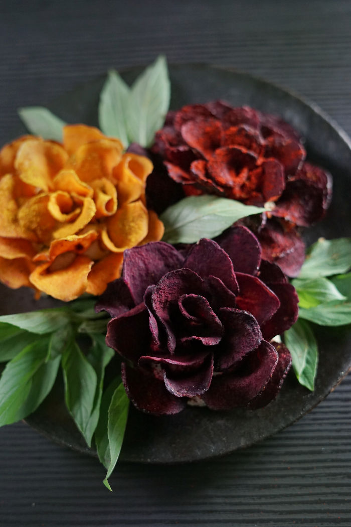 Vegan Pine Nut Cheese With Root Roses