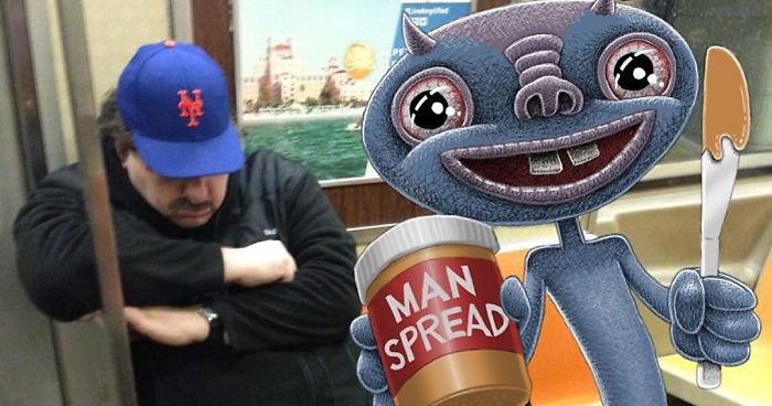 Artist Imagines 47 Mischievious Monsters Interacting With Commuters On NYC Subway