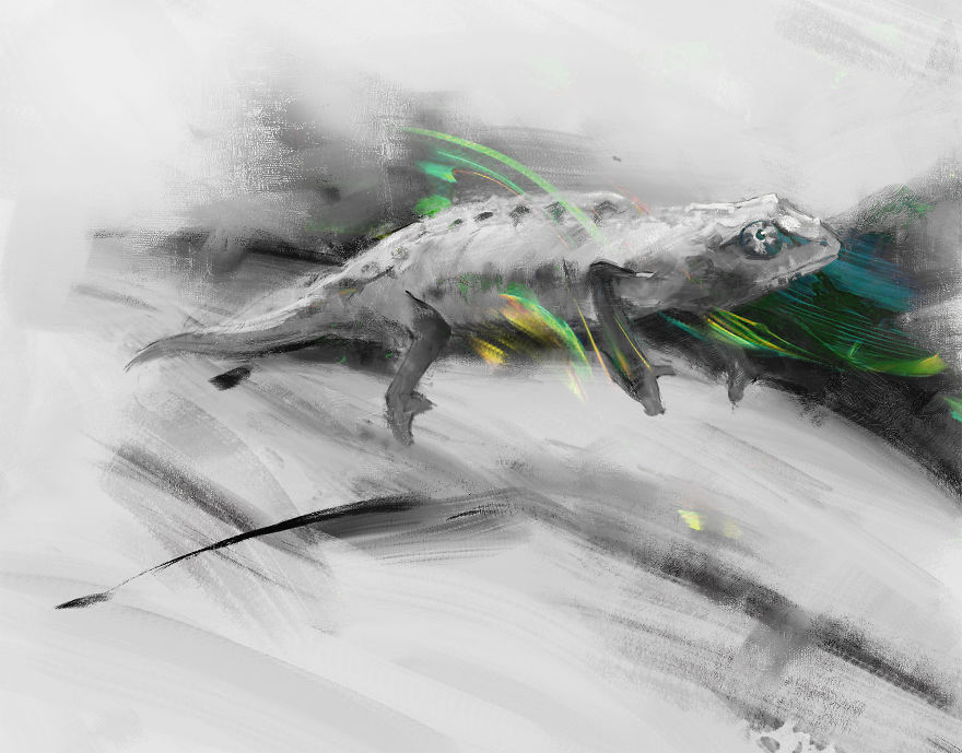 Desperate Leaf Chameleon