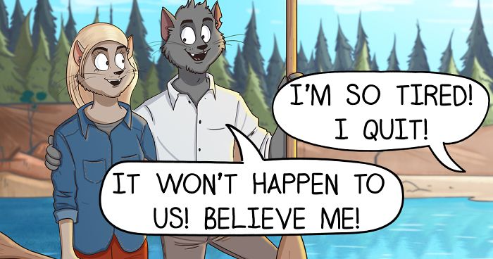 My Comic Story About Cats Depicts What Every Romantic Relationship Deals With