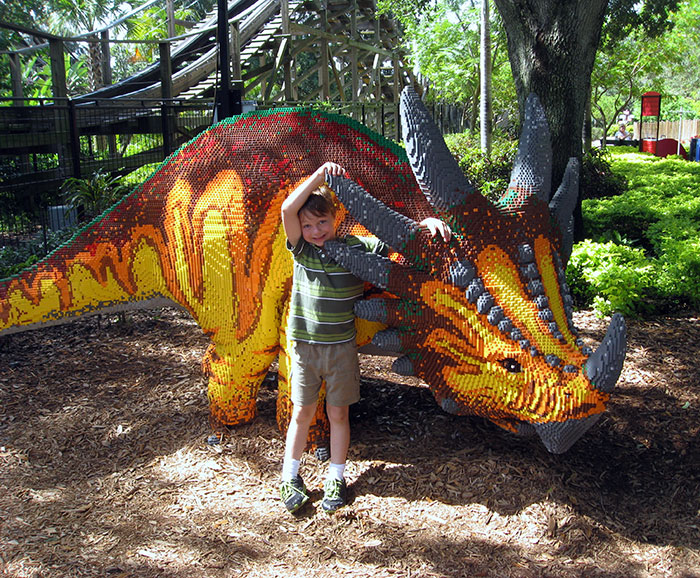 Coastersaurus - LEGO Dinosaur