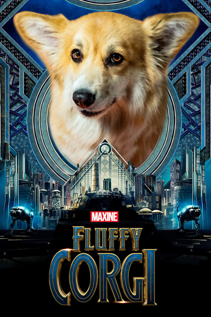 Corgi Gets Photoshopped Into Popular Movie Posters (13 Pics)