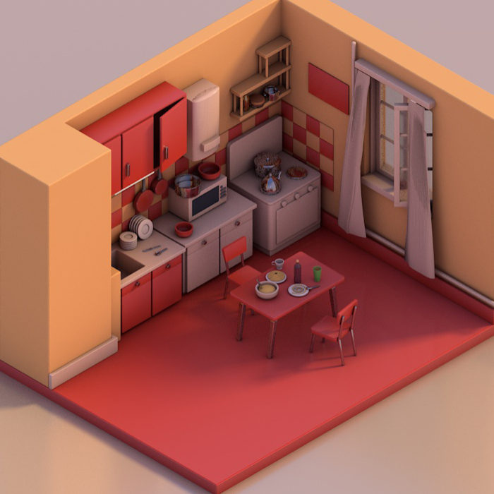 The Best Movie Kitchens Of All Time Get A 3D Modelling Treatment