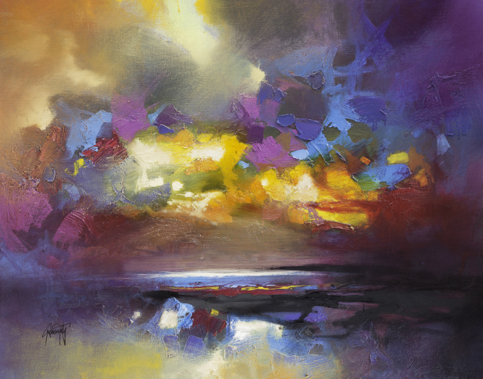 I Paint Atmospheric Abstractions