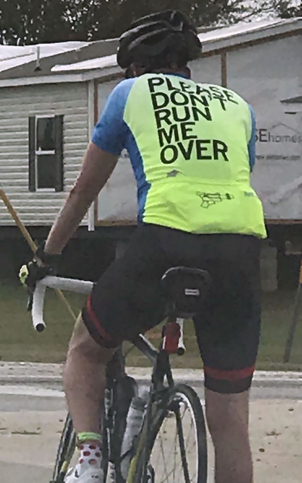 This Guys Shirt This Morning In Traffic