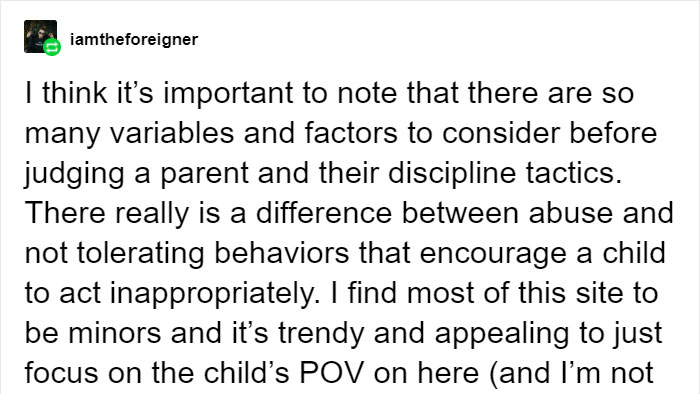 Tumblr Users Explain Why Parents Should Stop Praising Children That Obey