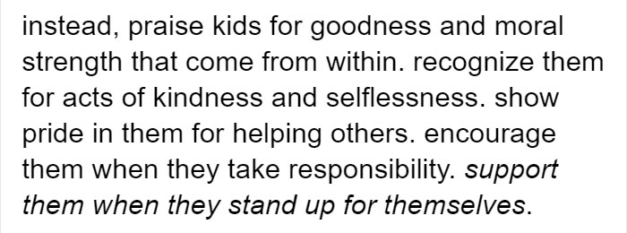 Tumblr Users Explain Why Parents Should Stop Praising Children That Obey