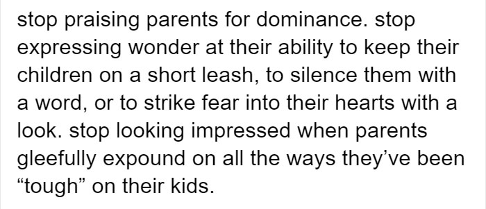 Tumblr Users Explain Why Parents Should Stop Praising Children That Obey Tumblr Users Explain Why Parents Should Stop Praising Children That Obey