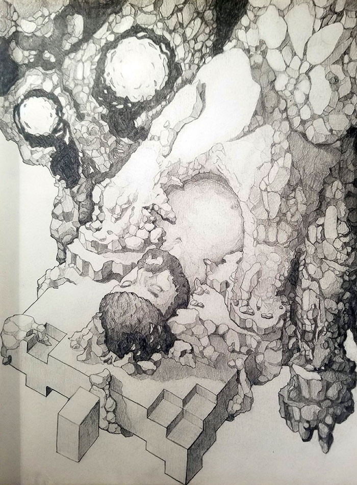 The Sandman, A Drawing About Sleep Paralysis