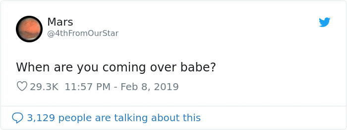 Elon Musk And Mars 'Flirt' On Twitter And It's Hilarious Elon Musk And Mars 'Flirt' On Twitter And It's Hilarious