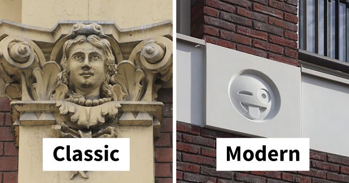 22 Emoji Decorate An Apartment Building As Modern Day ‘Gargoyles’