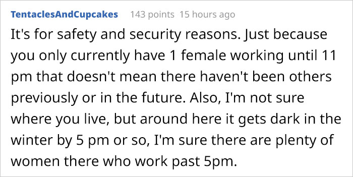 People Are Explaining Why "Female Only" Parking Spaces Exist After This Guy Points Out It's Not Equal People Are Explaining Why "Female Only" Parking Spaces Exist After This Guy Points Out It's Not Equal