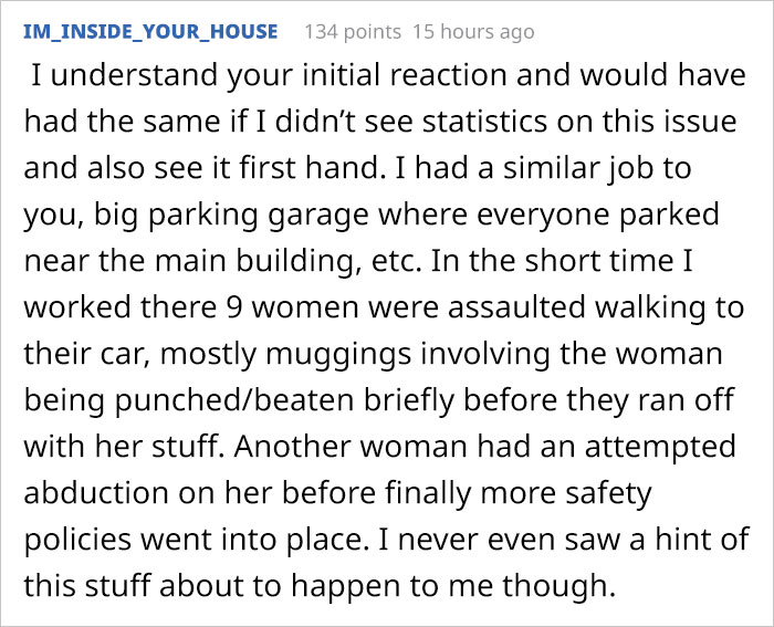 People Are Explaining Why "Female Only" Parking Spaces Exist After This Guy Points Out It's Not Equal People Are Explaining Why "Female Only" Parking Spaces Exist After This Guy Points Out It's Not Equal