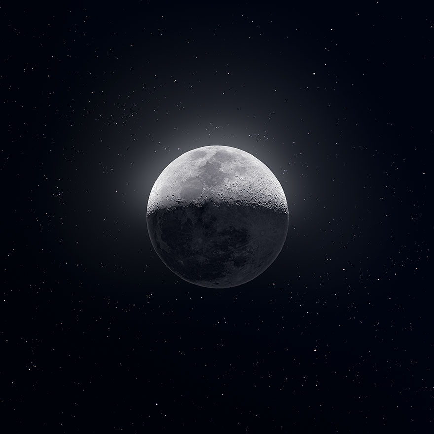 I Took 50,000 Individual Photos And Compiled Them To Create This Image Of The Moon I Took 50,000 Individual Photos And Compiled Them To Create This Image Of The Moon