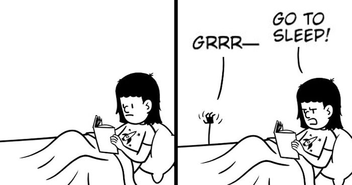 I Drew A Story Of A Little Monster Who Just Started Living Under A Girl’s Bed After Parents Kicked Them Out (23 Comics)