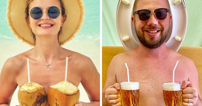Russian Blogger Makes Parodies Out Of Celebrity Photos, And More Than 20,000 Followers On Instagram Approve