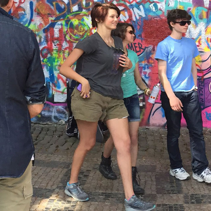 Kaya Has Been Loving The European Diet