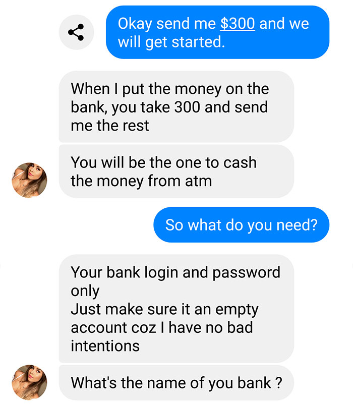 Guy Pranks Online Scammer By Sending Them Fake Pics Of Awful Things That Are Happening To Him