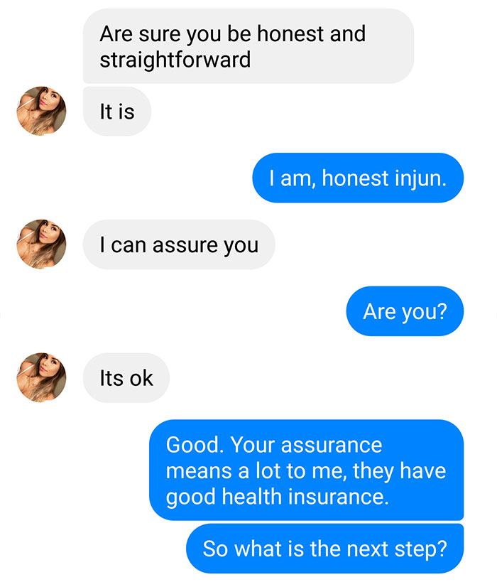 Guy Pranks Online Scammer By Sending Them Fake Pics Of Awful Things That Are Happening To Him Guy Pranks Online Scammer By Sending Them Fake Pics Of Awful Things That Are Happening To Him