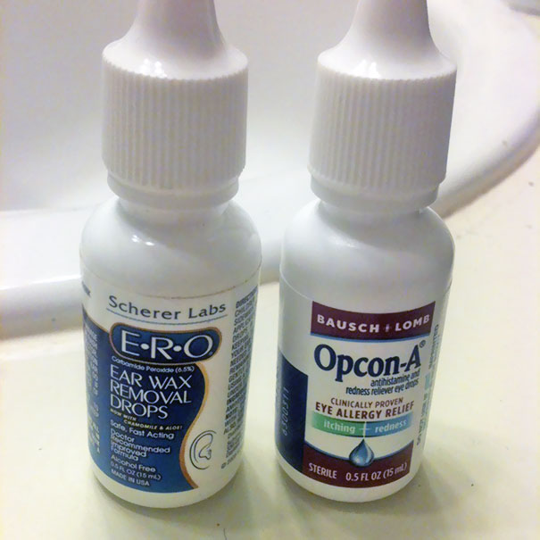 I Heard My Boyfriend Yelling That His "Eye Drops" We're Burning His Eyes