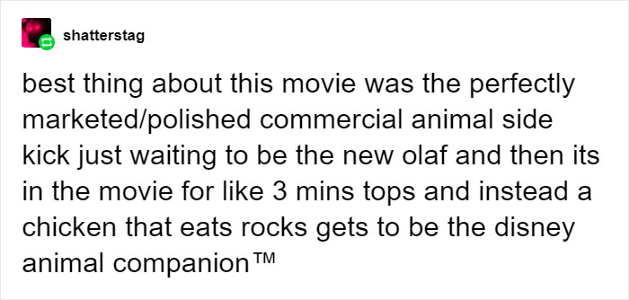 Someone Asked Why Disney Dumbed Down Moana's Rooster And One Tumblr User Gave The Perfect Answer Someone Asked Why Disney Dumbed Down Moana's Rooster And One Tumblr User Gave The Perfect Answer