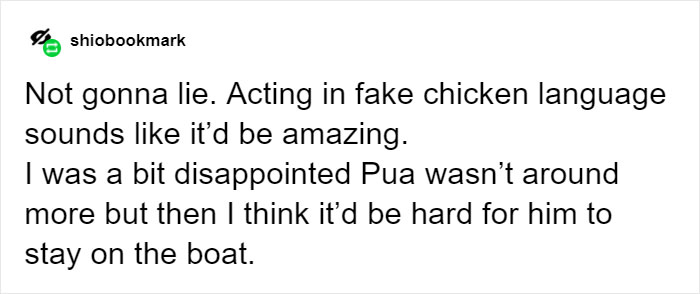 Someone Asked Why Disney Dumbed Down Moana's Rooster And One Tumblr User Gave The Perfect Answer Someone Asked Why Disney Dumbed Down Moana's Rooster And One Tumblr User Gave The Perfect Answer