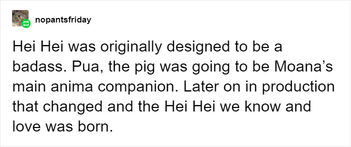 Someone Asked Why Disney Dumbed Down Moana's Rooster And One Tumblr User Gave The Perfect Answer Someone Asked Why Disney Dumbed Down Moana's Rooster And One Tumblr User Gave The Perfect Answer