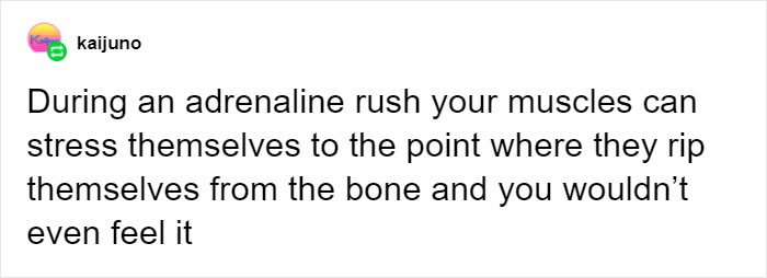 Someone Points Out That Humans Are Capable Of Hysterical Strength And People Share Stories Someone Points Out That Humans Are Capable Of Hysterical Strength And People Share Stories