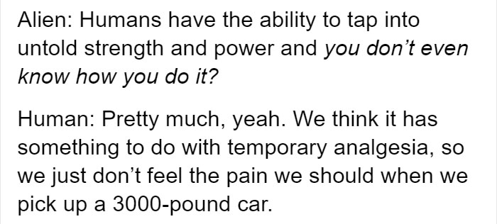 Someone Points Out That Humans Are Capable Of Hysterical Strength And People Share Stories Someone Points Out That Humans Are Capable Of Hysterical Strength And People Share Stories