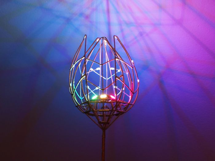 People Are Saying This Husband Just Won Valentine's Day By Gifting His Wife A Mechanical Flower That Blooms When Touched