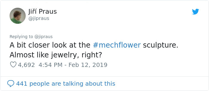 People Are Saying This Husband Just Won Valentine's Day By Gifting His Wife A Mechanical Flower That Blooms When Touched
