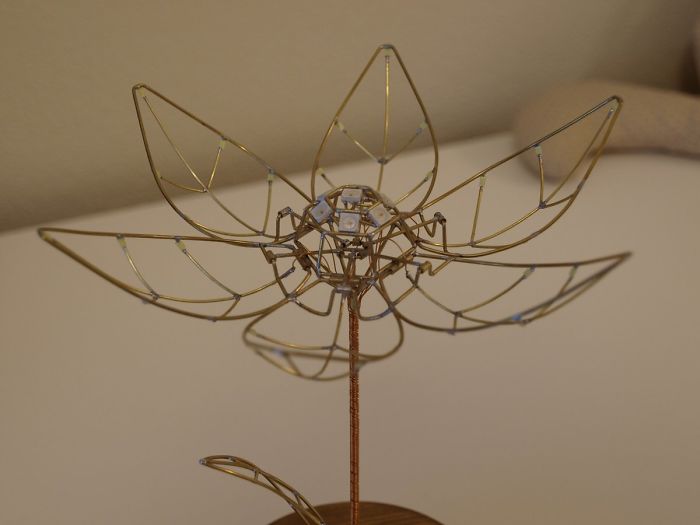 People Are Saying This Husband Just Won Valentine's Day By Gifting His Wife A Mechanical Flower That Blooms When Touched People Are Saying This Husband Just Won Valentine's Day By Gifting His Wife A Mechanical Flower That Blooms When Touched