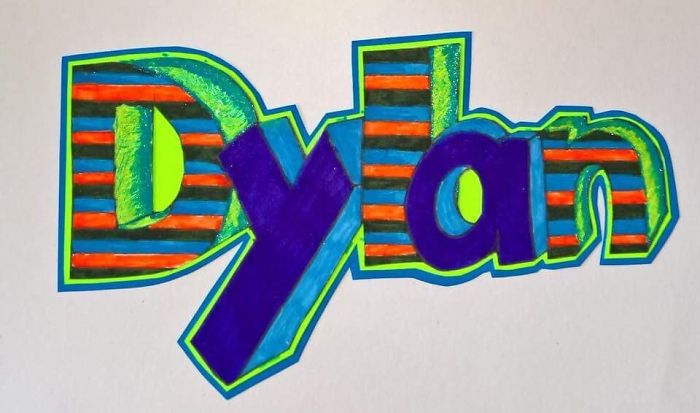 I Create Custom 3D Names For Children, To Help Them Feel Unique And Confident