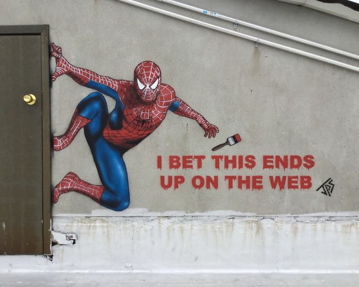 Clever Street Art By Jps