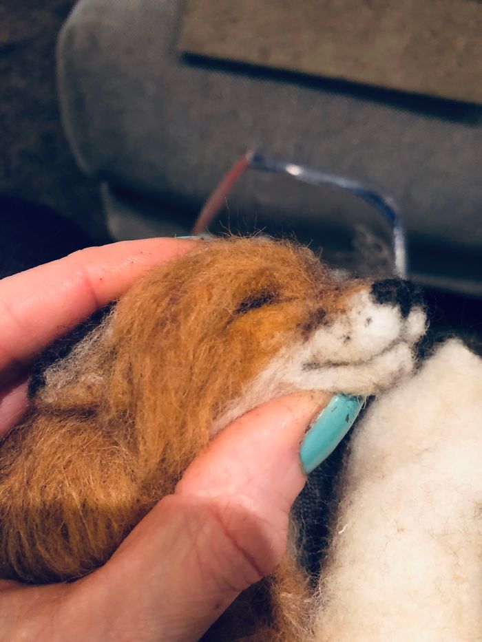 Making A Feltie Fox
