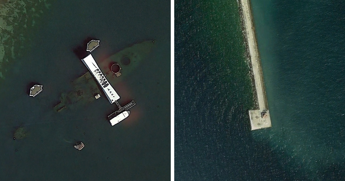 Guy Shares 30 Of His Most Interesting Finds On Google Earth.