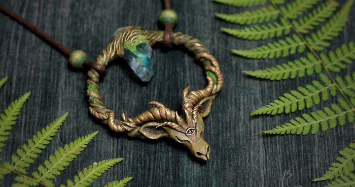 I Make Fantasy-Inspired Jewelry And Dragons Are One Of My Favorites