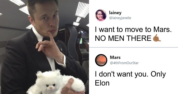 Elon Musk And Mars ‘Flirt’ On Twitter And It’s Hilarious