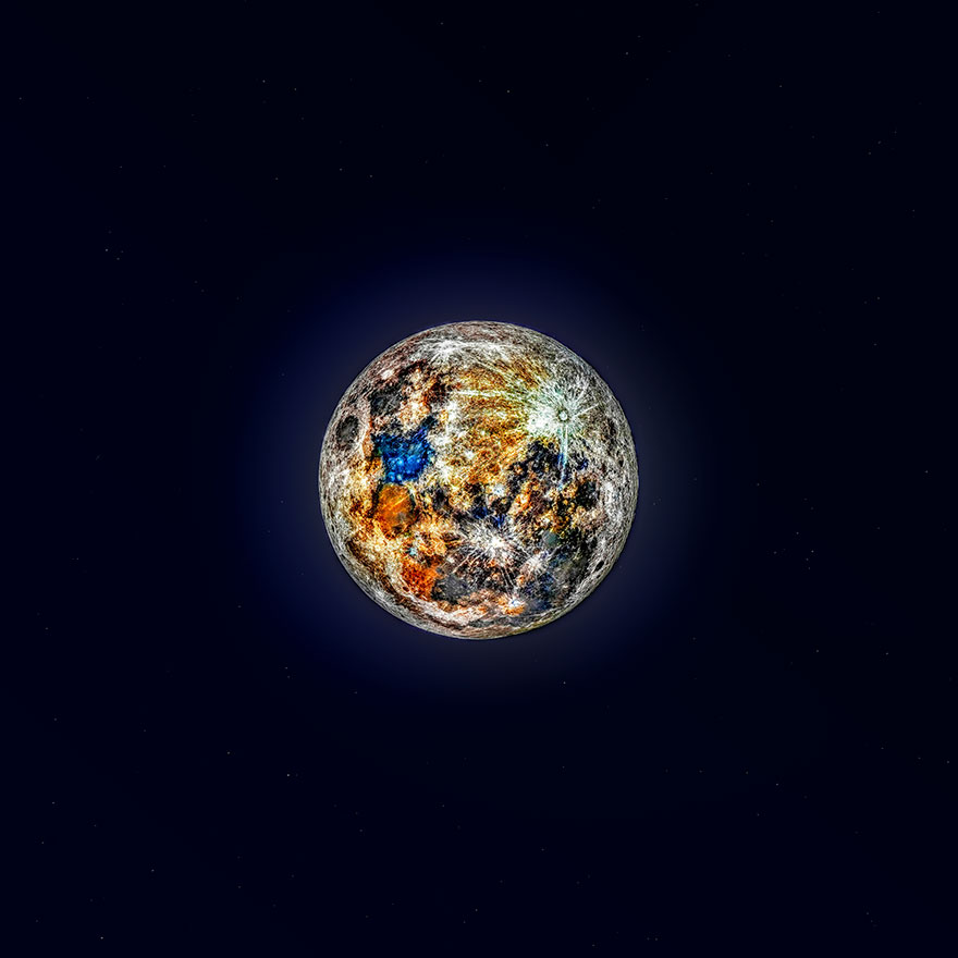 I Took 50,000 Individual Photos And Compiled Them To Create This Image Of The Moon