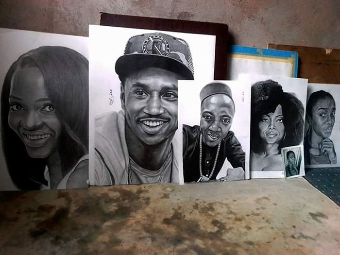 Talented Young Artist Draws Incredibly Realistic Portrait Of Kevin Hart, Can't Believe He Actually Responds On Twitter