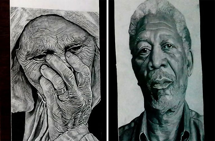 Talented Young Artist Draws Incredibly Realistic Portrait Of Kevin Hart, Can't Believe He Actually Responds On Twitter Talented Young Artist Draws Incredibly Realistic Portrait Of Kevin Hart, Can't Believe He Actually Responds On Twitter