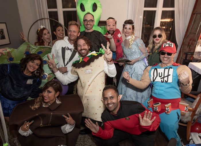 Couple Has An "Unusual" Wedding Where Guests Get To Wear Their Old Bridal Dresses Again